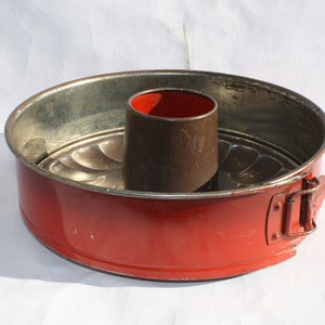 Vintage Iron Cooking Form, Baking Form, Puding Form, Retro Baking, Cooking Mold
