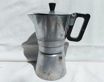 Vintage Sport Presso Coffee Maker | Hungarian Aluminum Espresso
