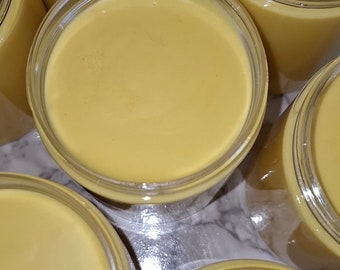 Exfoliant au beurre de karité, beurre cacao et lactique pour les peaux sèches, rugueuses et le cuir chevelu