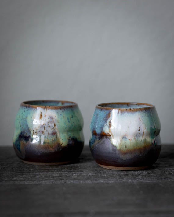 Handmade Ceramic Espresso Cup - At Home Coffee Bar - Made in Florida