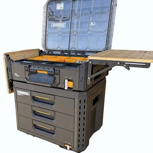 Toughbuilt Stacktech Bamboo Side Table, Quick Detaching Workbench - Etsy