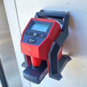 Milwaukee M12 Compact Inflator Wall Mount, Aluminum