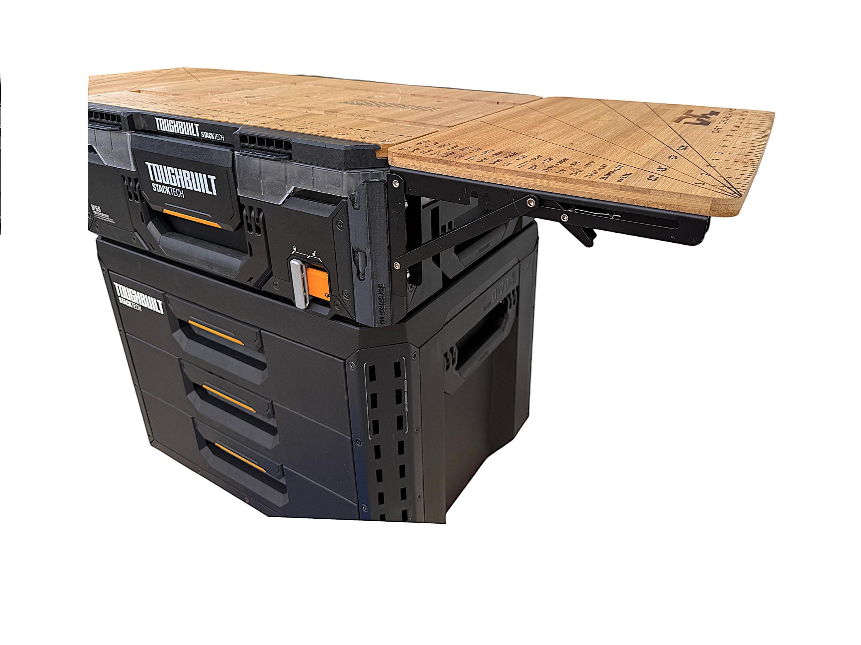 ToughBuilt StackTech, Bamboo Folding / Detachable Table, (Table Included) *Free Shipping*
