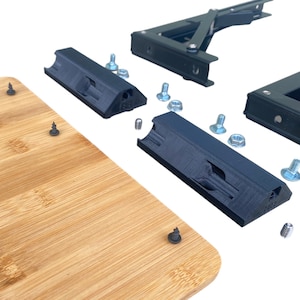 Toughbuilt Stacktech Bamboo Side Table, Quick Detaching Workbench - Etsy