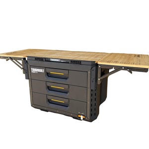 Toughbuilt Stacktech Bamboo Side Table, Quick Detaching Workbench - Etsy