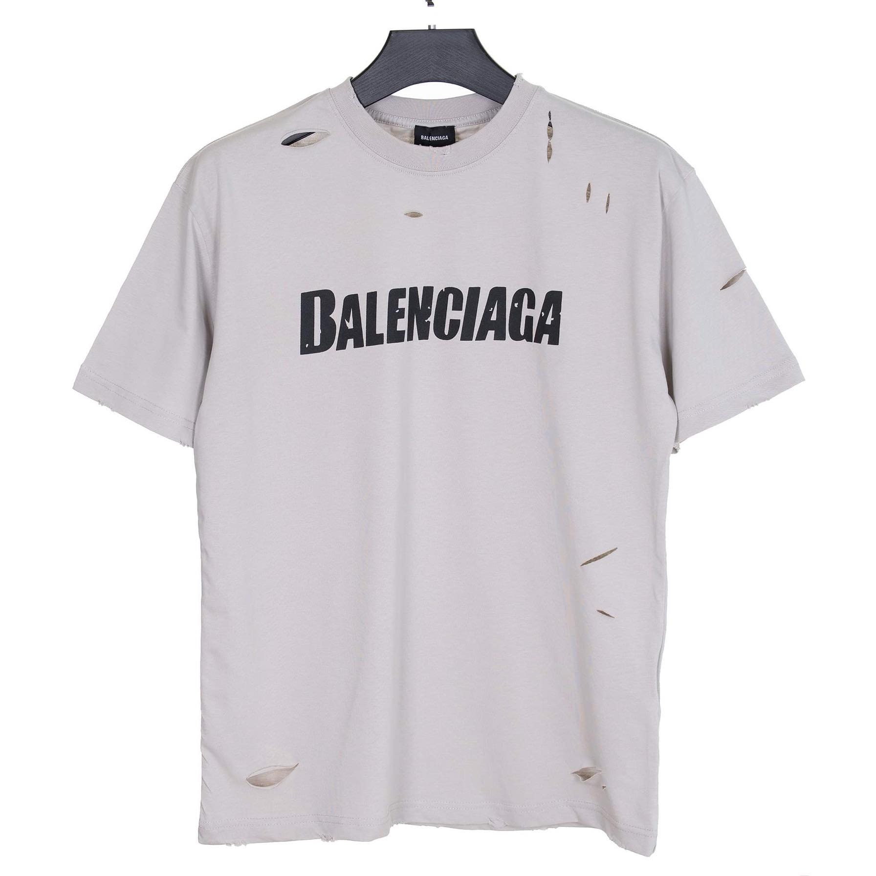 19499.5円買い オンライン 公式販売品 BALENCIAGA Crew T-shirt