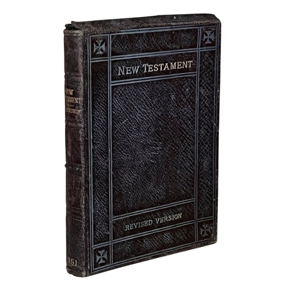 1881 New Testament Revised Version ERV. Cambridge University Etsy