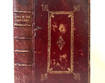 Rare 1722 book on the Book of Common Prayer and the Liturgy. Tooled red leather binding, gilt decoration, illustrated frontispiece