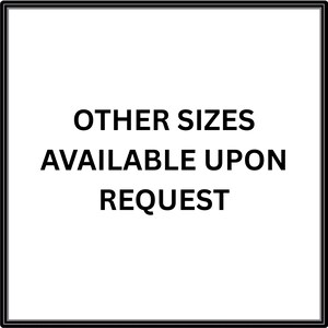 Może przedstawiać: Białe tło z czarną obw&oacute;dką. Tekst "INNE ROZMIARY DOSTĘPNE NA ŻYCZENIE" jest wyśrodkowany w czarnej, pogrubionej czcionce.