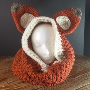 Cute Fox Snood_Hood