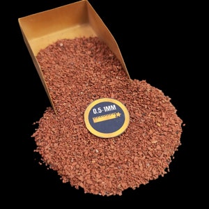 Coarse Crushed Red Jasper Gemstone 05-1mm for Jewelry Making Home Art  Wood Inlay Projects