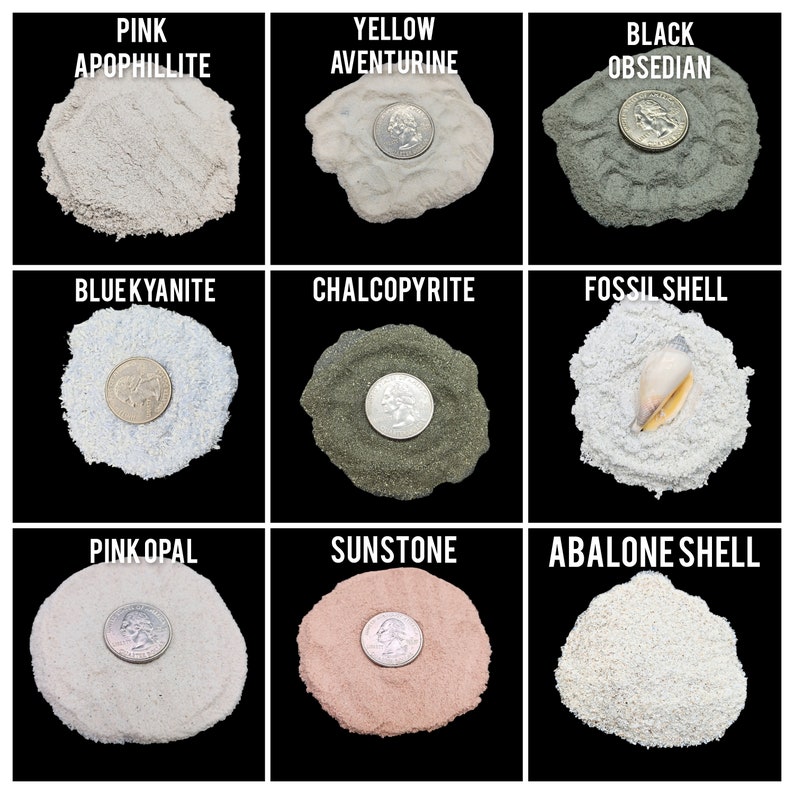 99+ Gemstone Crushed Fine Raw Stone Sand Powder, Crushed Powder ...