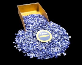 Coarse Crushed Navy Blue Metallic 1-3mm For Jewelry Making Wood Working Wood Inlay Ring Inlay Nail Art Crafts Supplies