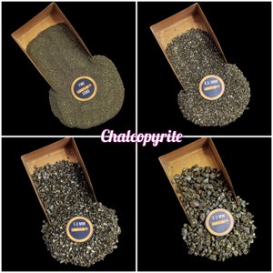 Natural Chalcopyrite Coarse Crushed Fine Dust Sand Gemstone Powder Massage Powder Crafts Supplies Resin Art Home Decor Wood Working