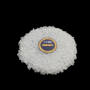 Crystal Gemstone Crushed Powder, Woodworking Art Gemstone Crushed, Ring Inlay Crushed Resin Art Use Crushed 1-3mm Halloween Sale