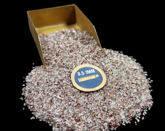 Crushed Coarse Red Metallic 0.5-1mm For Resin Art Women Gift House Decor Resin Art Nail Art Making Wood Working Wood Inlay