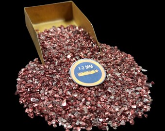 1-3mm Crushed Coarse Red Metallic For Crafts Art Gift House Decor Resin Art Jewelry Making Wood Working Ring Art Making