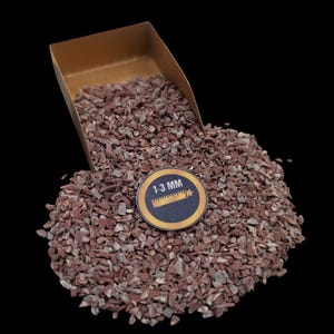 Natural Red Lace Agate Coarse Crushed Gemstone 1-3mm For House Decor Crystal Hilling Fish Tank Resin Art Wood Work