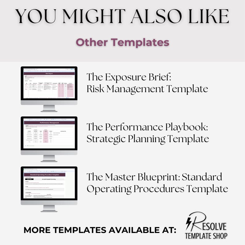 System Implementation Template: Editable Google Sheets (Digital Download) image 14
