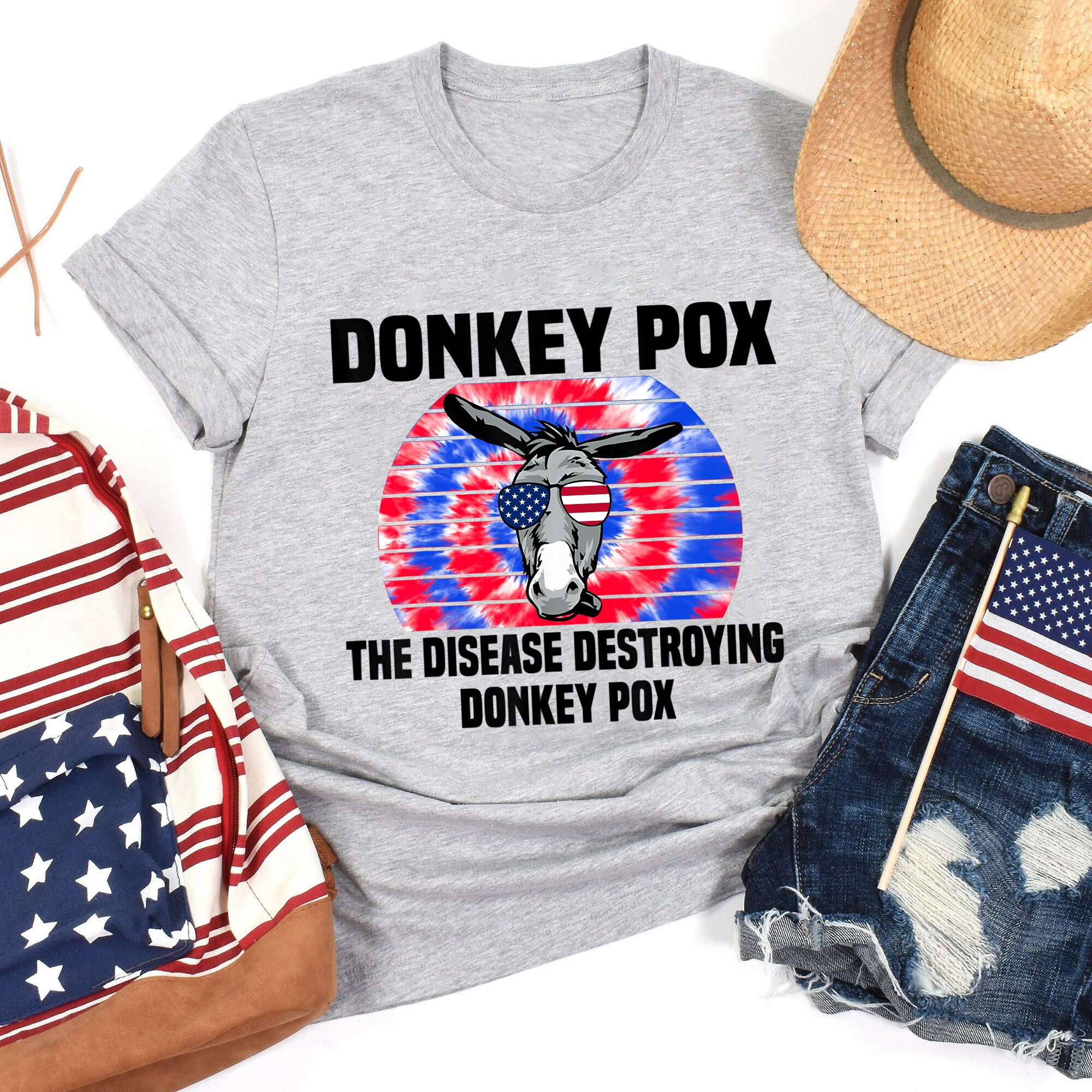Discover Donkey Pox Donkey Pox The Disease Destroying America Shirt
