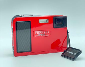 Olympus Ferrari Digital Model 2004 Rare Vintage Camera Limited