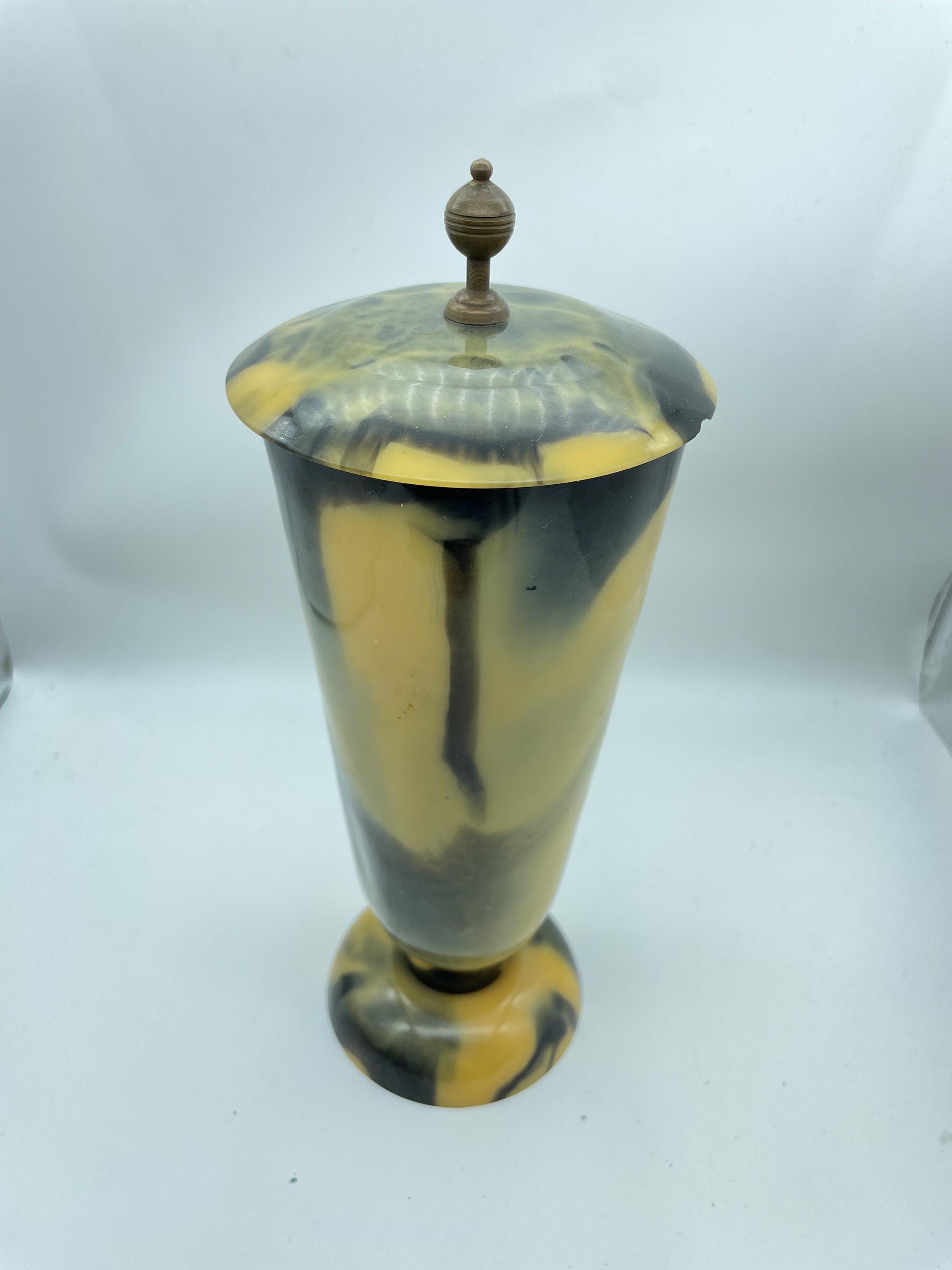 Vintage Rare Vase Bakelite? Catalin Futoram Germany Old Vase Art Deco 50s Color