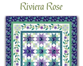 Riviera Rose Quilt Pattern