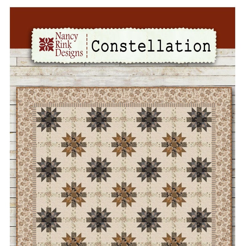 Constellation Print Pattern Quilt