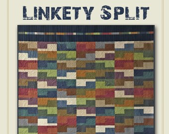 Linkety Split Quilt Pattern digital Download