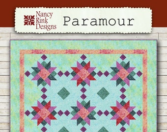 Paramour batik quilt pattern