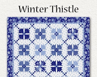 Winter Thistle Digital Pattern