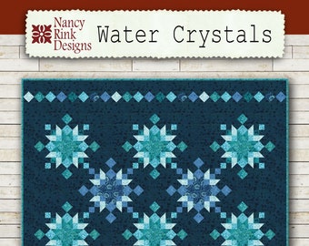 Water Crystals batik quilt pattern Nancy Rink