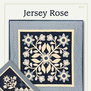 Wandhanger jersey roze en quiltpatroon loper