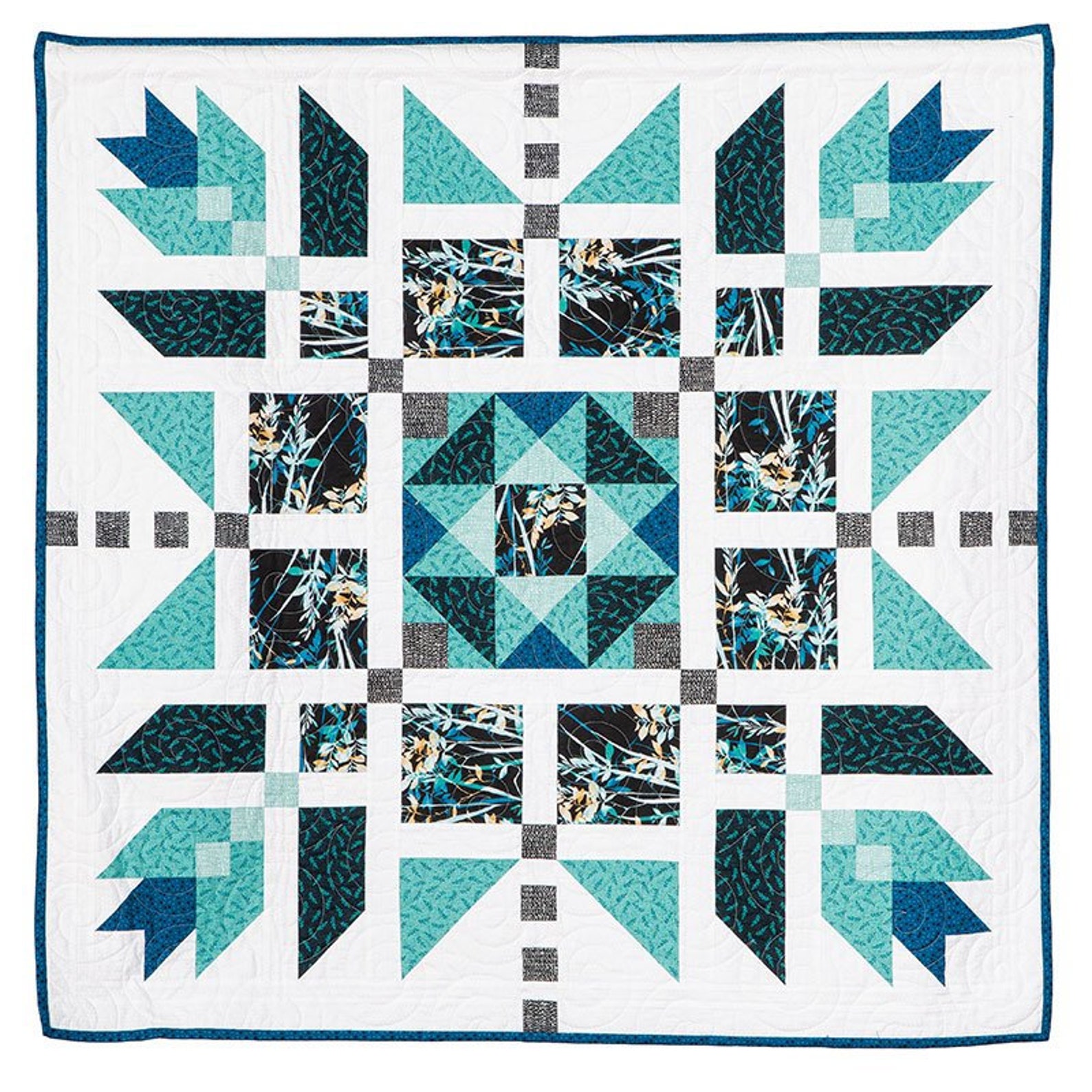 Aegean Starflower Quilt Pattern - Etsy