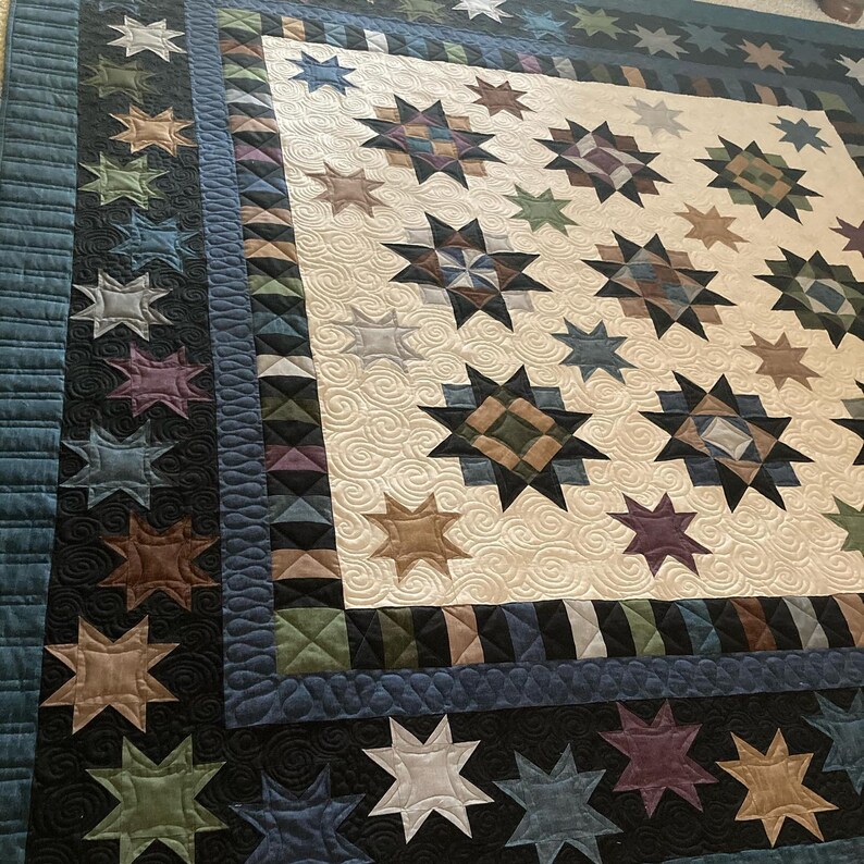 Exploding Boom Quilt Galactic Explosion BOM Quilt Pattern - Etsy