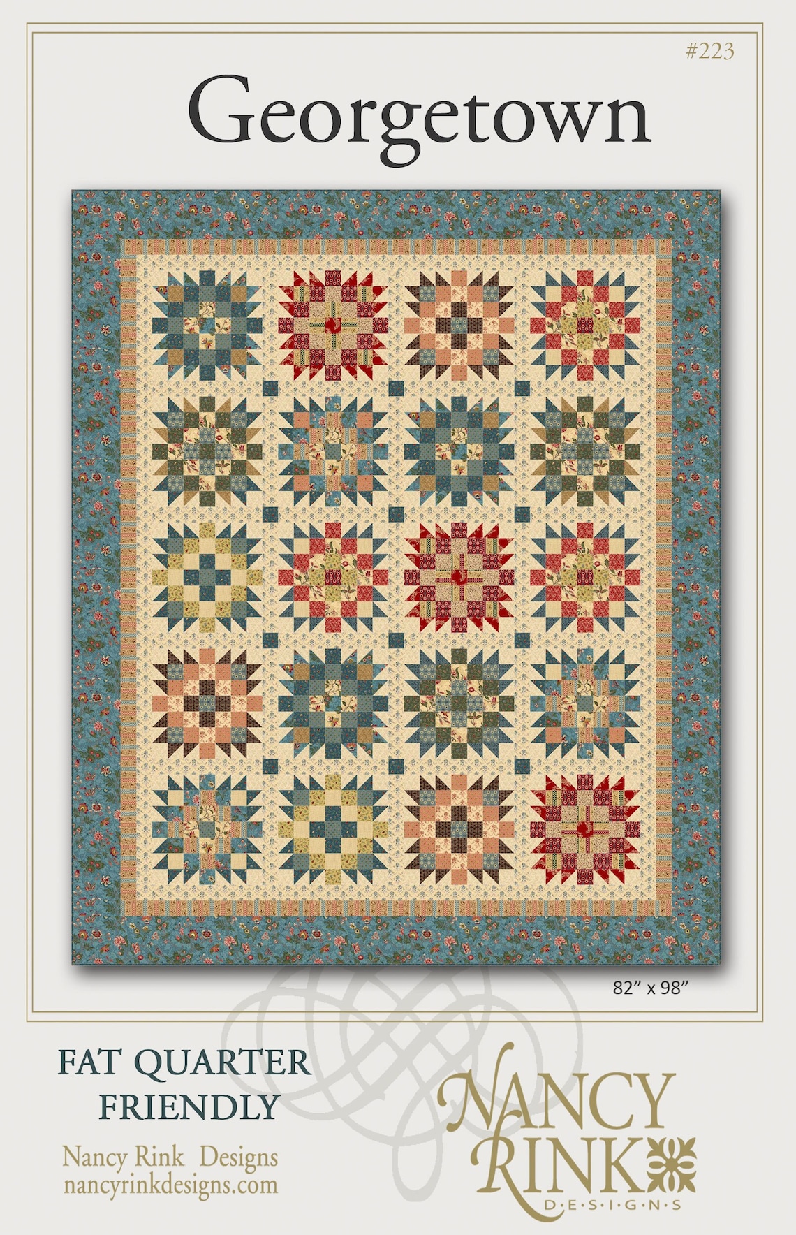 Fat Quarter Friendly Quilt Pattern Etsy