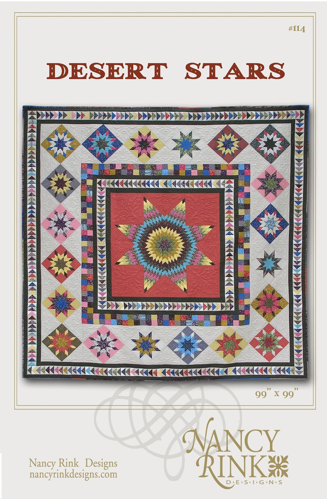 Desert Stars Quilt Pattern Etsy