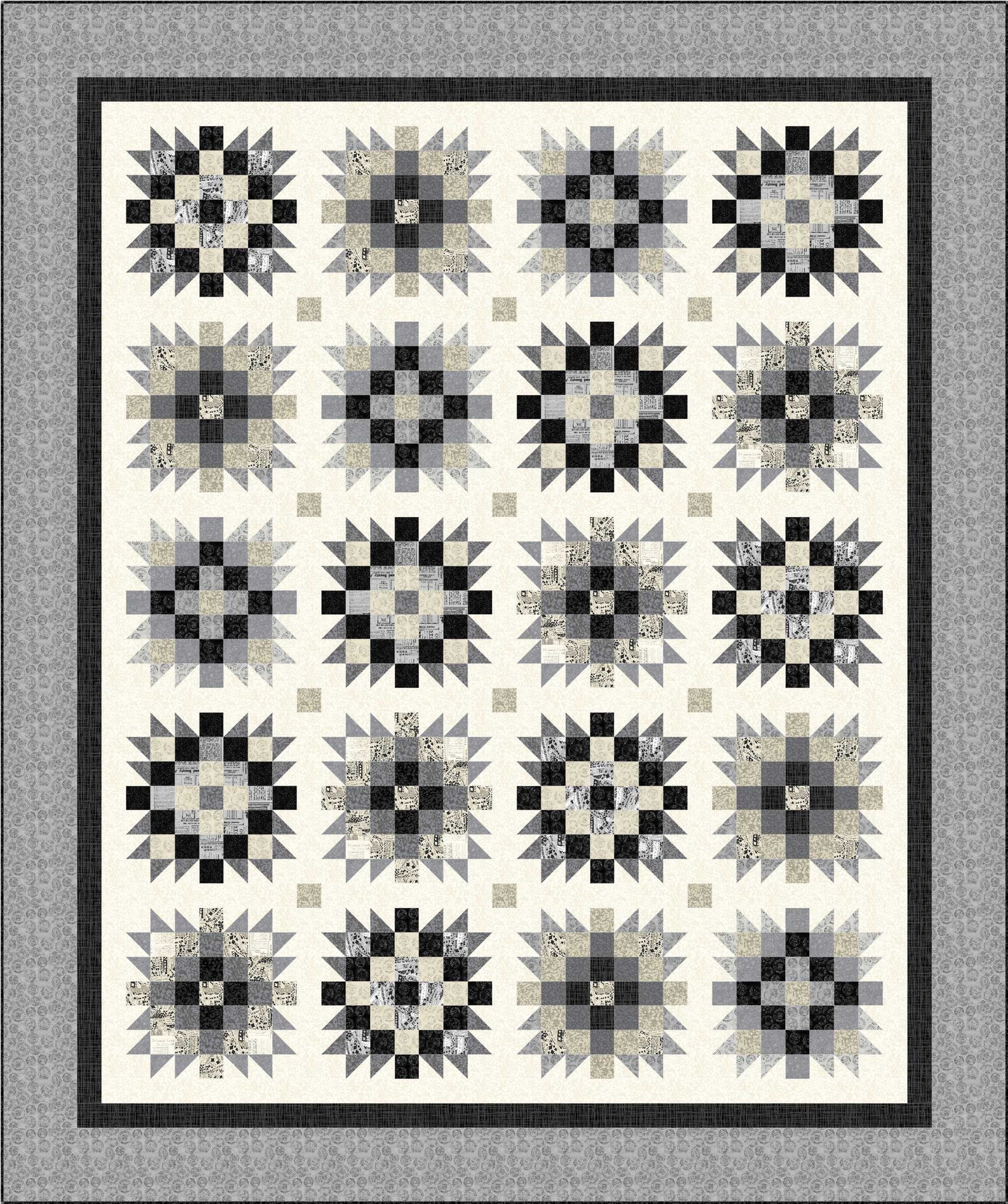 Fat Quarter Friendly Quilt Pattern Etsy