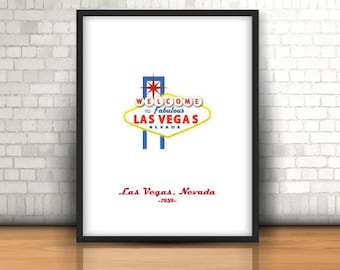 Willkommen in Las Vegas Schild - Las Vegas, Nevada