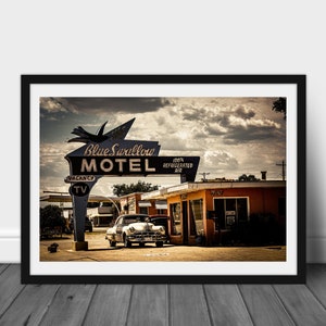 Blue Swallow Motel, Route 66, Tucumcari, New Mexico