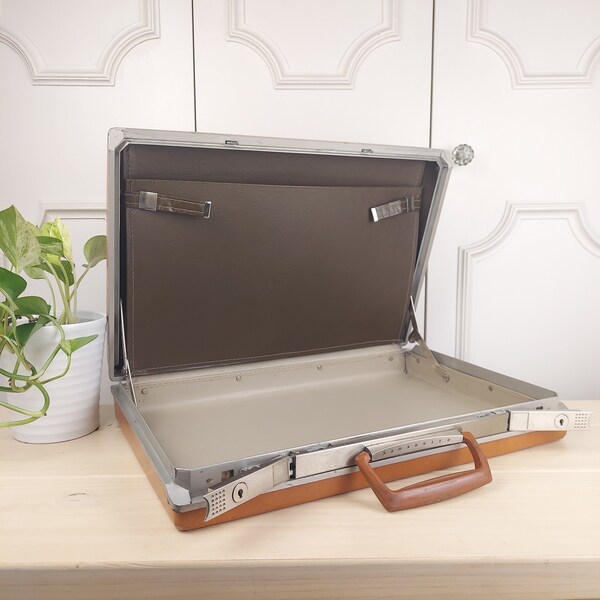 Briefcase Attache Etsy