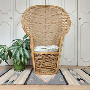 Etsy wicker chair shop