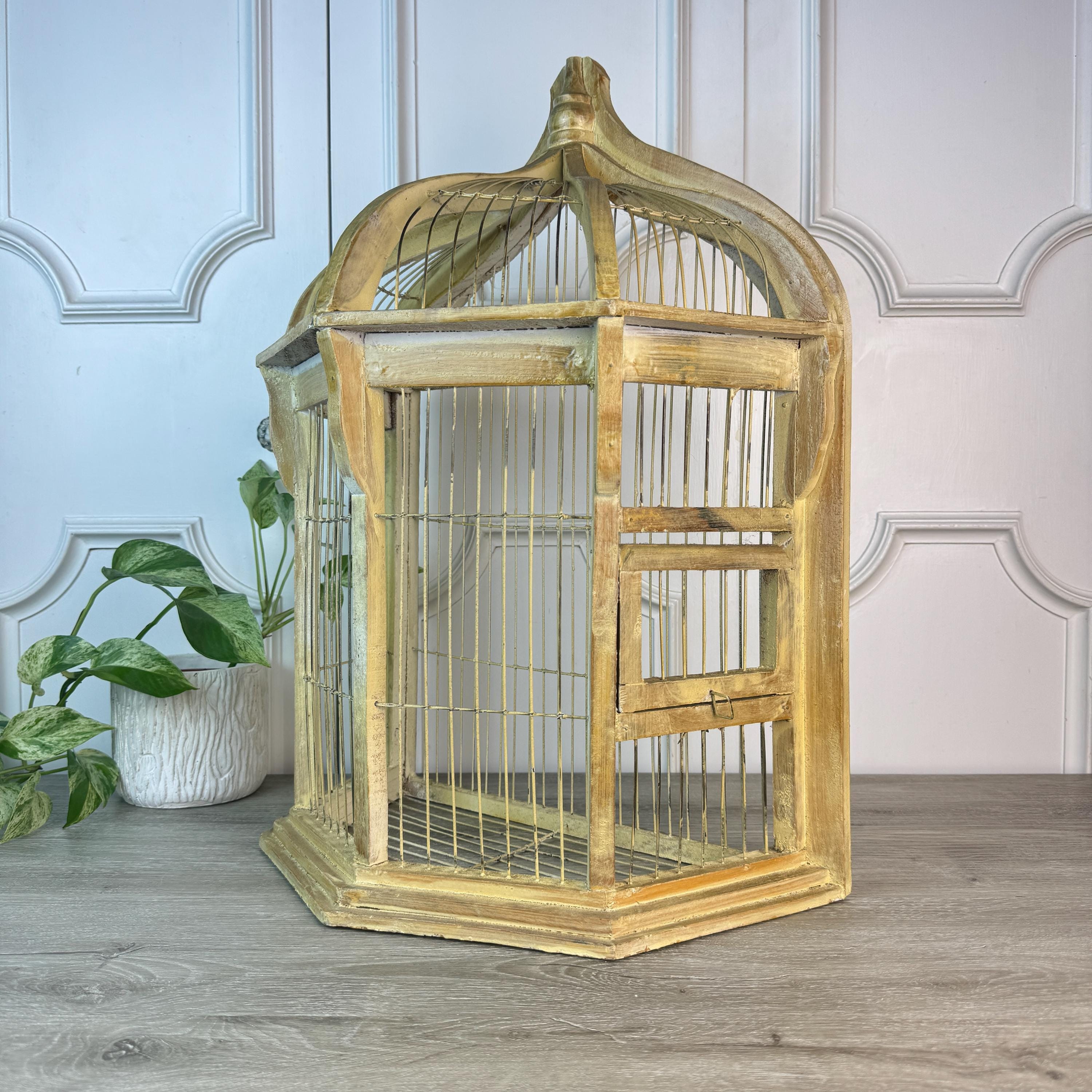 Antique Ornamental Victorian Bird Cage - Etsy