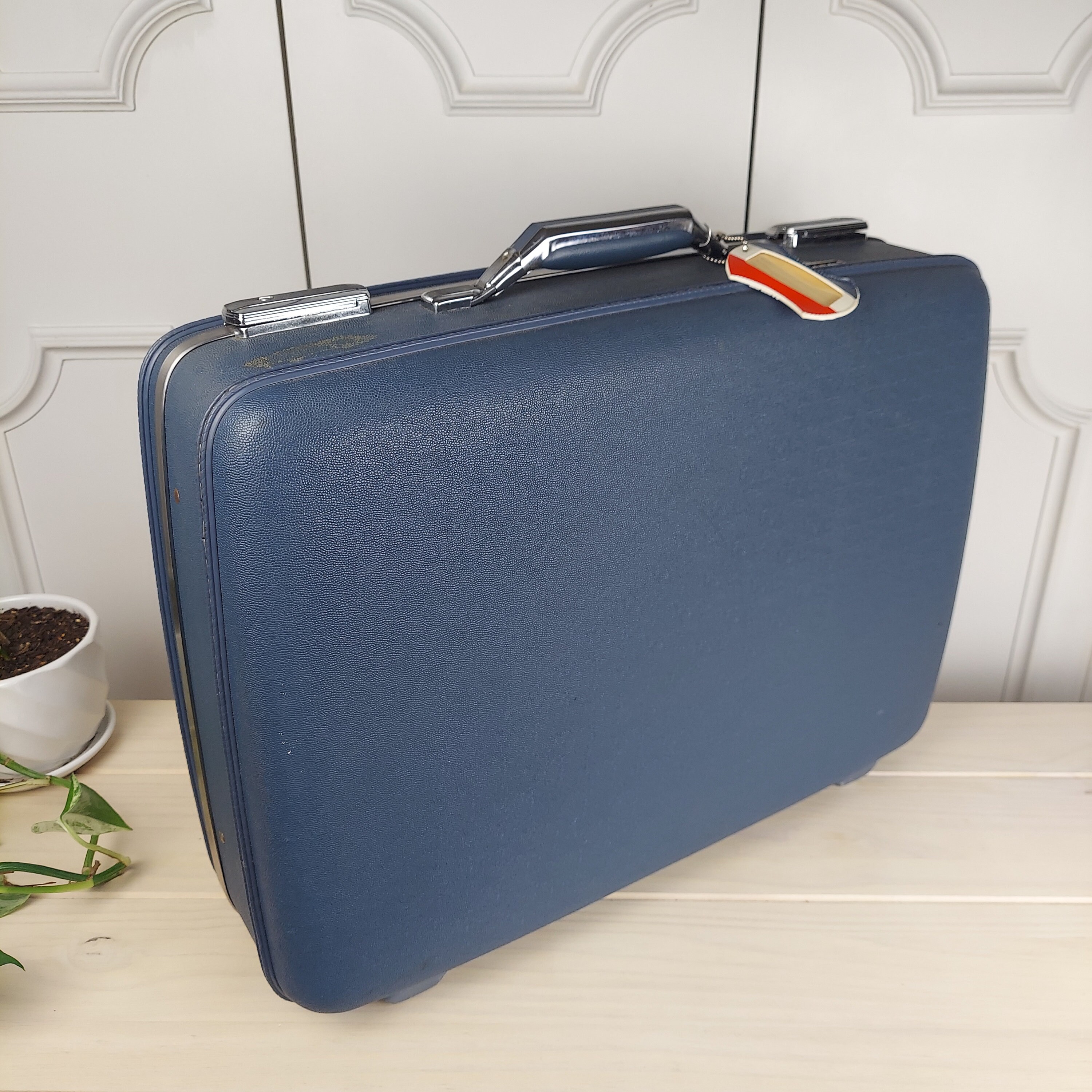 Vintage American Tourister Tiara Suitcase Medium Sized Etsy