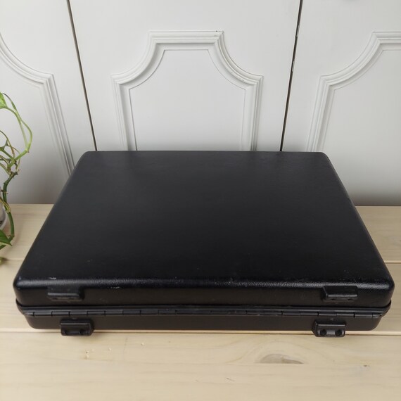 Vintage Black Samsonite HardShell Briefcase, Working… Gem