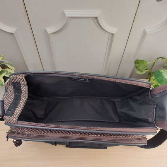 Vintage Samsonite Silhouette Carry On Travel Bag, Lug… - Gem