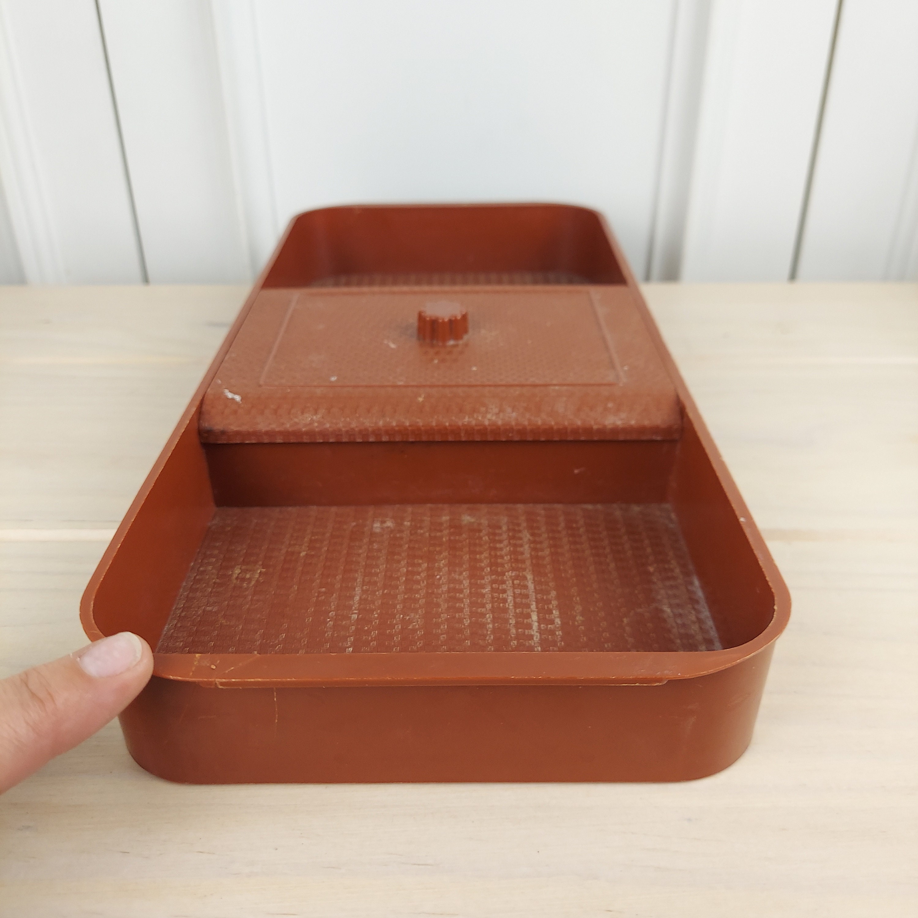 Vintage Starline Train Case by Brass Baltimore Luggage Co. Etsy