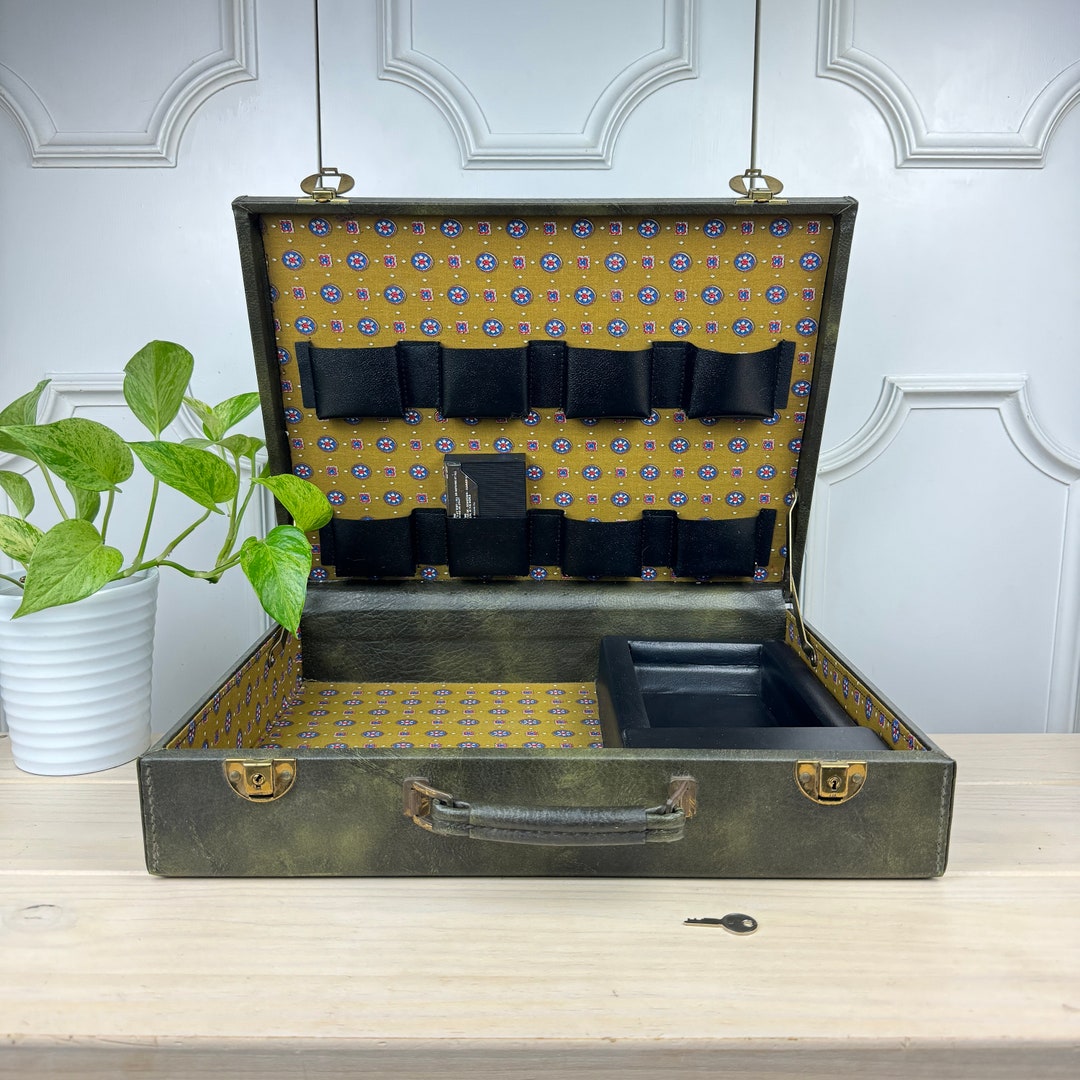 Vintage Cassette Tape Briefcase With Key and General Electric ...
