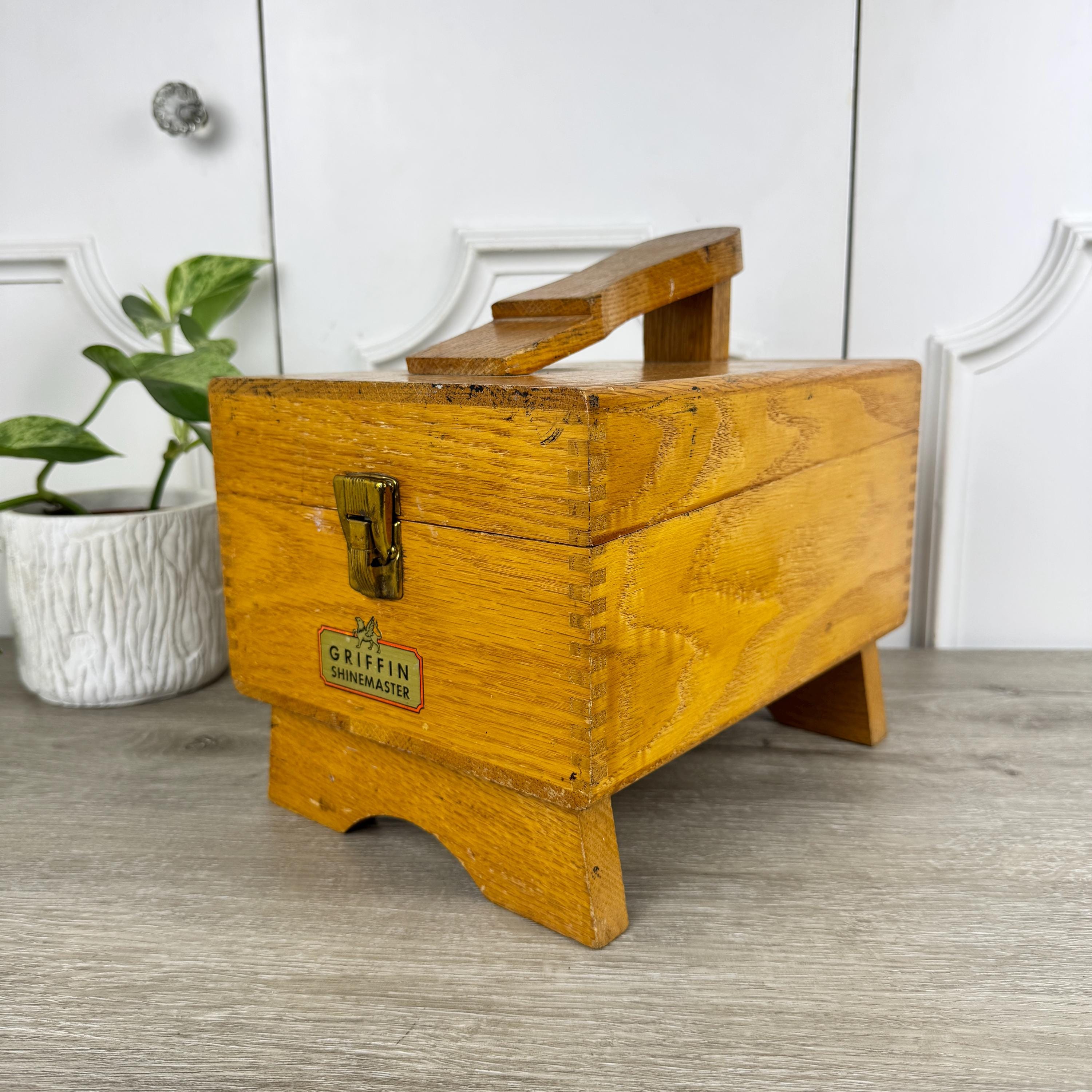 Griffin Shinemaster Shoe Shine Box - Etsy