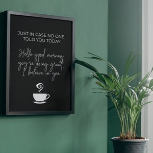 Office Wall Art, Teamwork Quotes, Office Decor Print, Workplace Positivity, Team Mindset Gifts, Printable Wall Art, Inspirational Work Sign